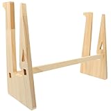 Rehausseur pour ordinateur portable – fabriqué en bois de haute qualité, ce support est robuste et durable, et ne risque pas d'abîmer votre ordinateur portable ni votre bureau avec des rayures ou des éraflures