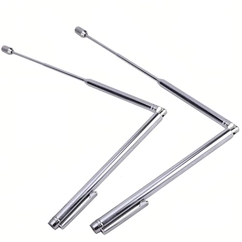 LIFTATAPA Dowsing Rods, 2PCS Retractable Divining Rods for Dousing Ghost Hunting Spirit, Witching Sticks for Water Divining, Energy Healing, Detect Gold, Yes No Questions etc