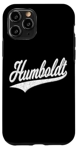 HUMBOLDT County CA VARSITY SCRIPT CLASSIC SPORTS �W���[�W �X�}�z�P�[�X iPhone 11 Pro �p