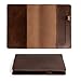 Hide & Drink, Case for Hardcover Leuchtturm A5 (5.75 x 8.25 in.) Notebook, Protective Cover for Journal, Personal Planner, Full Grain Leather, Handmade Writing Accessory (Bourbon Brown, A5)