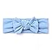 AIMAOMI Fashionable Baby Girl Hairbands Handmade Headbands With Big Bows Soft Nylon Baby Hairband Lightweight Headband (Blue, One Size)