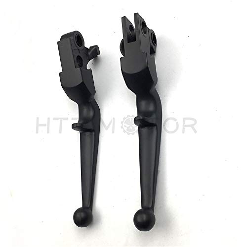 HTTMT MT241-021- New Black Brake Clutch Lever Compatible with Harley Custom Flhr Road King Ultra and Touring - Thumbnail 4