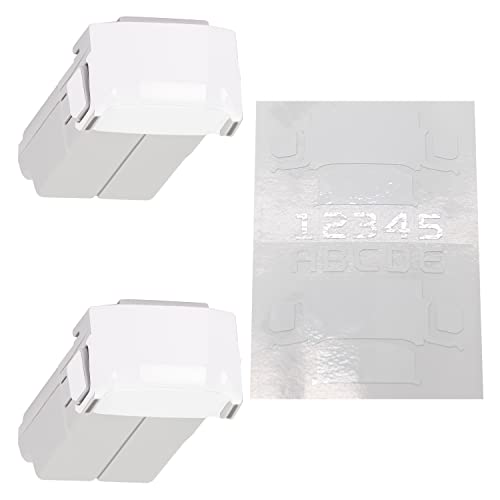 WRAPGRADE Skin Naklejki skórne dla DJI Mini 3 Pro Dwie baterie (RACING WHITE)