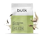 Bulk Pea Protein Isolate Powder, Vegan Protein Shake, Vanilla, 1 kg