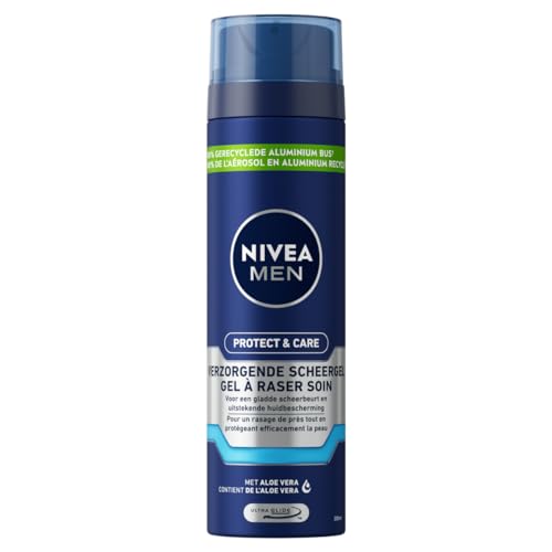 Gel à raser 200 ml Protect et Care Nmen pour rasage homme
