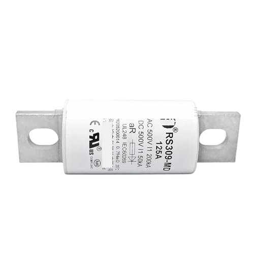 Fusible RS309-MD 125A pour éviter les pannes électriques de batterie 500V