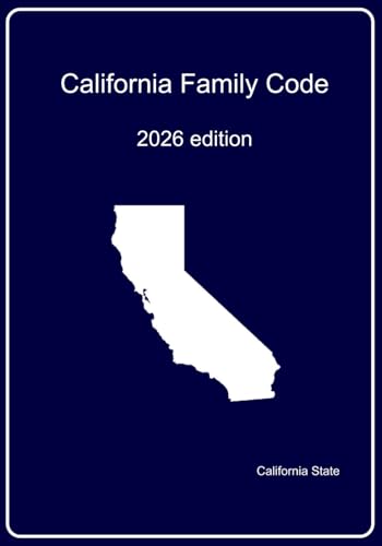 California Family code: 2026 edition