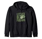 Photo Gallery lattuga be friends divertente vegano vegetariano cibo felpa con cappuccio Photo Gallery lattuga be friends divertente vegano vegetariano cibo felpa con cappuccio