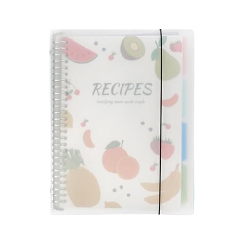 Diario de recetas personalizado para no perder jamás tus notas culinarias