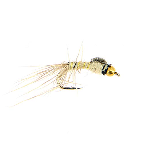 30 x Assorted Fly Fishing Trout Flies mixed Gold Headed Nymph Set Size 10 Barbed - Image 2