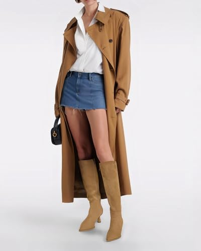 MUCCCUTE Knee High Boots for Women Tall Boots Kitten Heel Pointed Toe Slip On Comfort Fall Long Boots with Side Zipper Sexy Fashion2