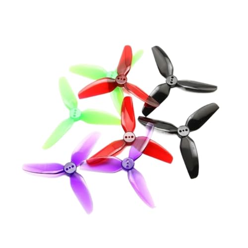 Hélice T3X3X3 morada para grabar videos fluidos con drones Cinewhoop 2