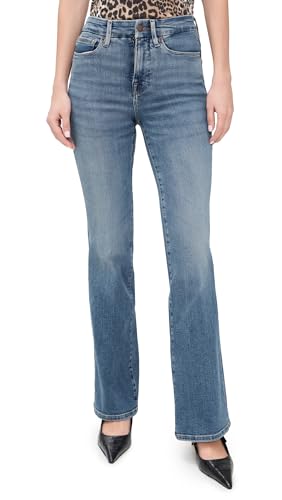 Good American Women's Good Classic Bootcut Jeans, Indigo1128, 15