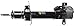 Monroe Shocks & Struts OESpectrum 72889 Suspension Strut
