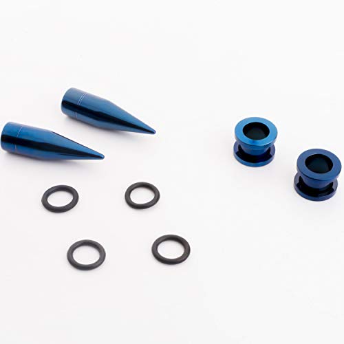 36 pcs 14G-00G Ear Stretching Kit Stainless Steel Tapers Screw Fit Tunnels Set Piercing Body Jewelry4