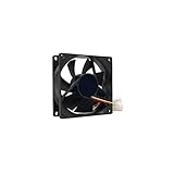 Ventilador 8cm 3go negro 3GO FAN8BK - Ventilador de PC (Ventilador, Carcasa del Ordenador, 8 cm, Negro, 12V, 8 cm)