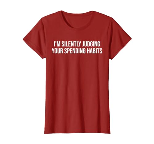 Funny Financial Advisor T-Shirt, Women, Cranberry Red, X-Large