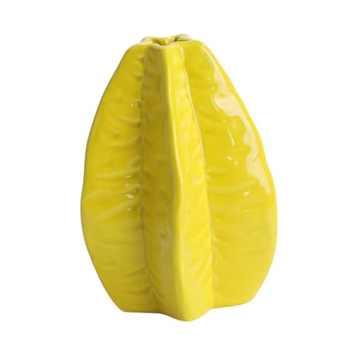 Garneck Vaso Decorativo Ceramica Vaso Per Composizioni Floreali e Decorazione Stile Minimalista Nordico Per Casa e Ufficio