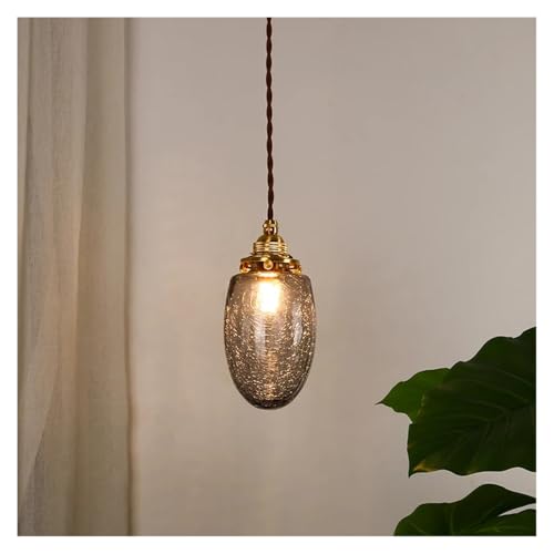 Luminaire loft en verre fumé pour harmoniser l'éclairage de votre salon moderne
