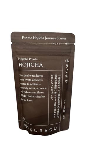 Té verde japonés tostado en polvo 50g miniatura 1