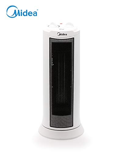MIDEA NT20-13LA PTC - Calefactor de cerámica con mando a distancia, temperaturas de 18 a 30 °C, función de frío y protección contra sobrecalentamiento
