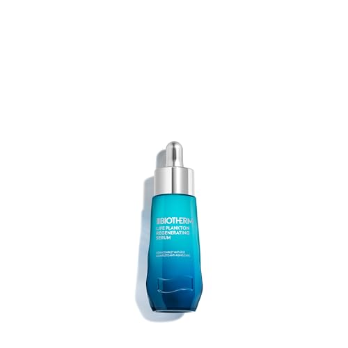 Biotherm, Sérum Diario Regenerador, Corrige Signos de la Edad, Con Biotech Plankton, Ácido Hialurónico y Vitamina CG, Para Todo Tipo de Pieles, Life Plankton Regenerating Serum, 30 ml