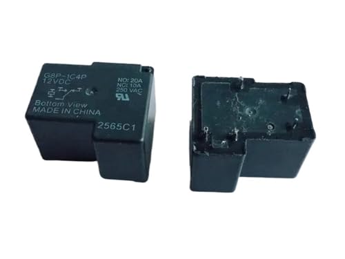 Relé de potencia G8P-1C4P-24VDC con capacidad de 20A 250VAC para conmutación segura 2 uds