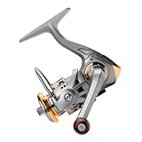 Roue de pêche en métal - sensation de toucher confortable, un outil nécessaire pour la pêche, moulinet de pêche