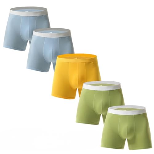 Colorful Men’s Boxer Briefs Tagless Men's Underwear Cotton Underwear for Men Pack