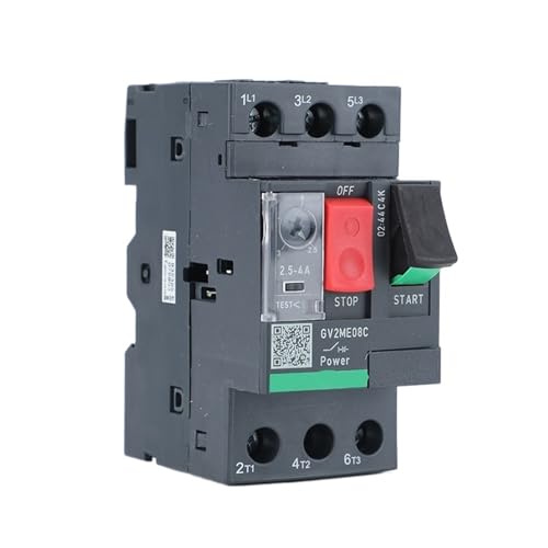 Disjoncteur moteur GV2ME07C interrupteur magnétothermique triphasé pour armoire électrique rail DIN