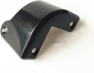 8 unidades de color negro delantero y trasero de plástico negro para guitarra amplificador amplificador esquina para Marshall