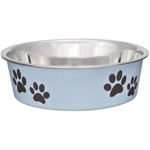 Loving Pets Non-Slip Stainless Steel Dog Bowl Cover