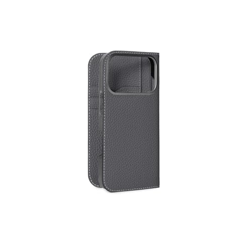 �y�{�i�x���`�����z (for iPhone 17 Pro) �_�C�A���[�P�[�X �V�������N���U�[ [�`���R�[���O���[] �X�}�z�P�[�X MagSafe�Ή� ���[���b�p�ō������U�[ �{�v �v���[���g BODT17P-CG