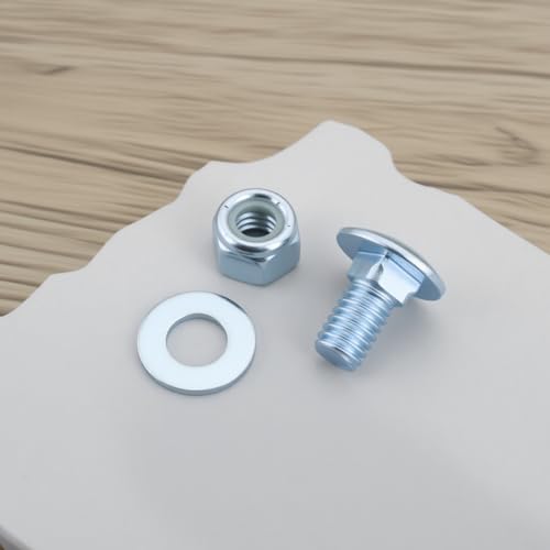 Briny River 20 Set 5/16-18 * 5/8 Zoll Schneefräsen-Schlittenschrauben Muttern 784-5581A Kompatibel mit MTD-Rasierplatte Schaberleiste