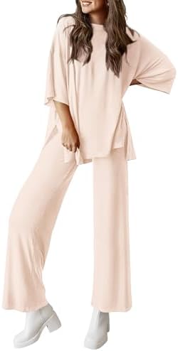 PRETTYGARDEN Two Piece Sets for Women Lounge Matching Set
