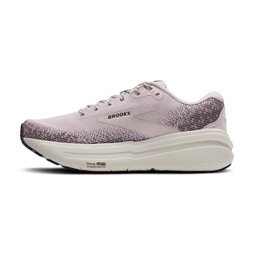 Brooks Women’s Ghost Max 2 Neutral Running & Walking Shoe - Orchid Ice/Plum/Coconut - 8 Medium