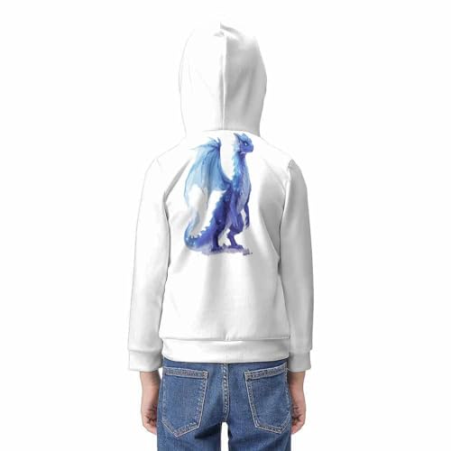 Sweat pull dinosaure avec capuche idée cadeau originale pour anniversaire garçon et fille - 6