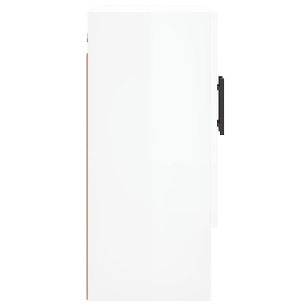 Tidyard Mobile Pensile A Muro 60x31x70 Cm – 2 Ante E 3 Ripiani, In Multistrato Grigio Cemento, Per Bagno E Cucina