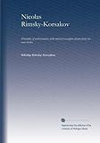 Nicolas Rimsky-Korsakov (v.1): Principles of orchestration, with musical examples drawn from his own works