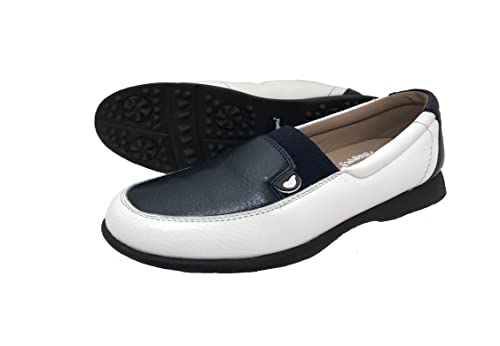 Sandbaggers Maddie Women's Golf Shoe (Navy & White Size 8.5)