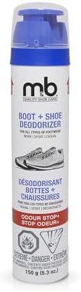 MONEYSWORTH & BEST | ODOUR STOP™ Boot + Shoe Deodorizer | 150g / 5.3oz | MADE IN CANADA