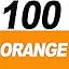 100Pcs-Orange