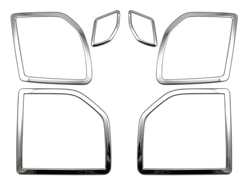 BRIGHTZ オデッセイハイブリッド RC4 前期 超鏡面ステンレスメッキスピーカーリング 6PC 【 SPEAKER−185 】 RC C4 4 C5 オデッセイ ハイブリッド オデッセー ハイブリット