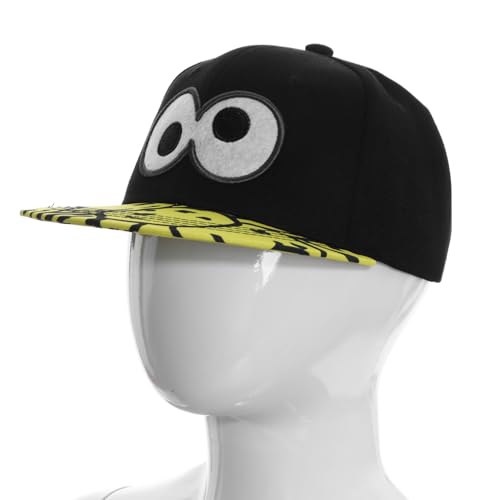 JEATHA Classic Embroidered Hip-Hop Baseball Cap, Adjustable Color Blocked Flat Snapback Cap3