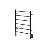 Amba Jeeves JSO Model J-Straight 6-Bar Hardwired Towel Warmer in Oil Rubbed Bronze