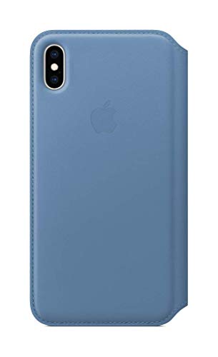Apple Étui Leather Folio iPhone Max Cornflower - vue 3