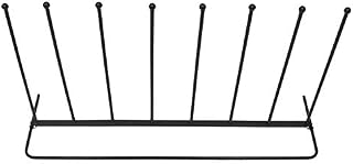 Neo Steel Black Powder Coated Boot Rack Wellie Welly Holder Stand Storage (4 Pair)