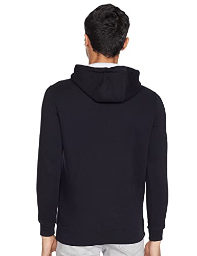 Image of Spykar Men's Cotton Blend Hooded Neck Sweatshirt