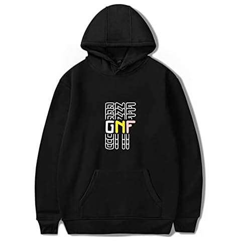 GeorgeNotFound Hoodies Autumn and Winter Holiday Men Women Fleece Hooded Streetwear Style The Hoodie Black Cover