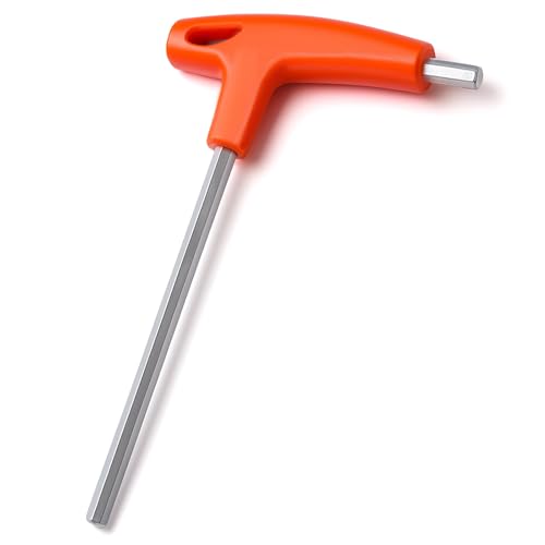 Gtziqa 5mm T Handle Allen Wrench Set Metric 5mm Allen Wrench Heavy Duty CR-V Hex Key with Long Arm for Machinery Furniture Bicycles Auto Repair Home DIY Remodeling Decoration